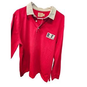 Brooks Brothers Red Fleece Long Sleeve Polo Size XL Mens